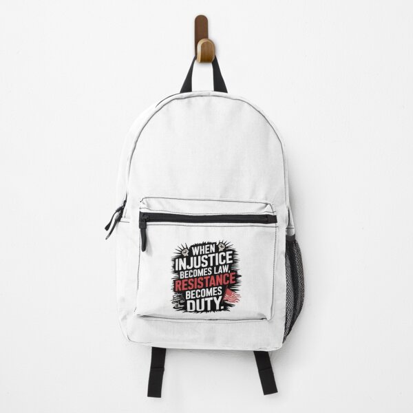 Item preview, when injustice becomes law resistance becomes duty designed and sold by Mateusz Majcherek.