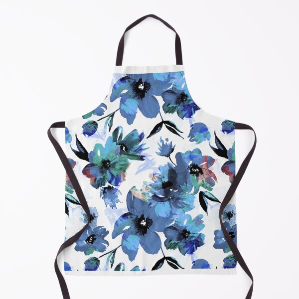 Item preview, Blue Water Color Flower designed and sold by NaomiAuDesigns.