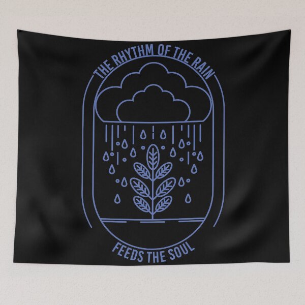 Item preview, The Rhythm of the Rain Feeds the Soul designed and sold by Milena R..