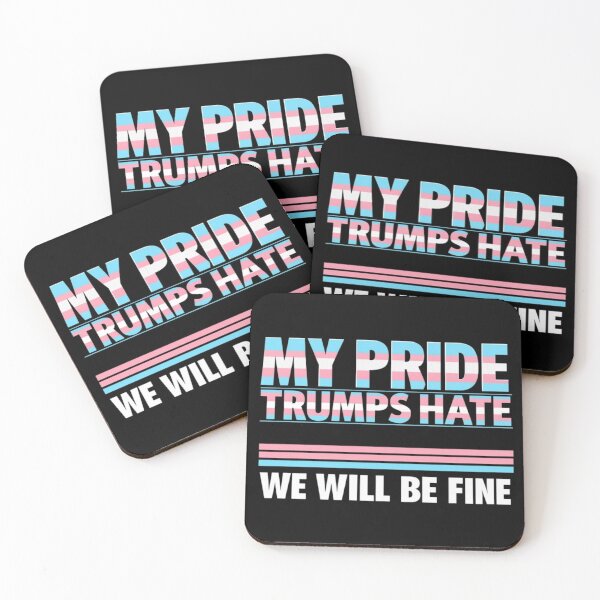 Item preview, My Pride, Trumps Hate -Trans Pride LGBTQ Pride Graphic Design designed and sold by ItsAKinkThing.