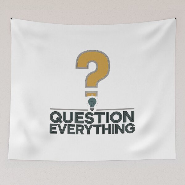 Item preview, question everything designed and sold by Mateusz Majcherek.
