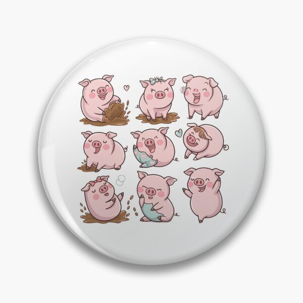 Item preview, cute pigs designed and sold by Mateusz Majcherek.