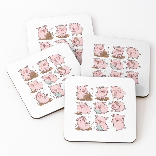 Item preview, cute pigs designed and sold by Mateusz Majcherek.