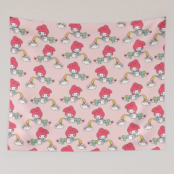 Item preview, Adorable Rainbow Bunny Pattern designed and sold by Quijote-.