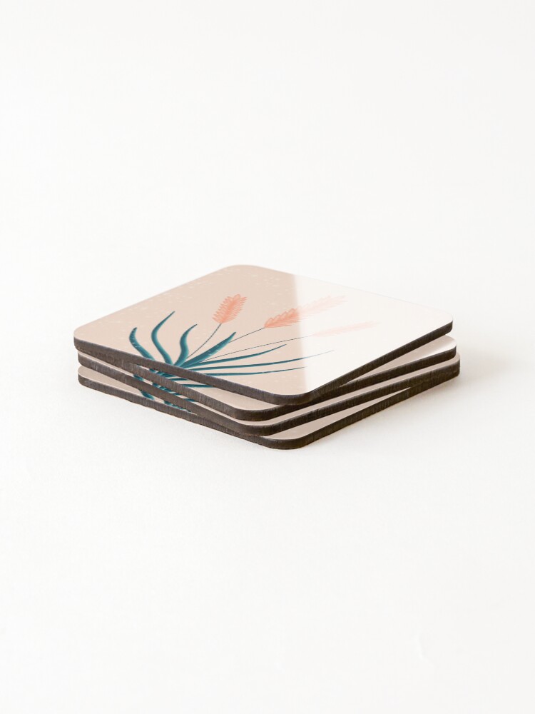 Thumbnail 4 of 5, Coasters (Set of 4), Barley designed and sold by OTCreativeLab.