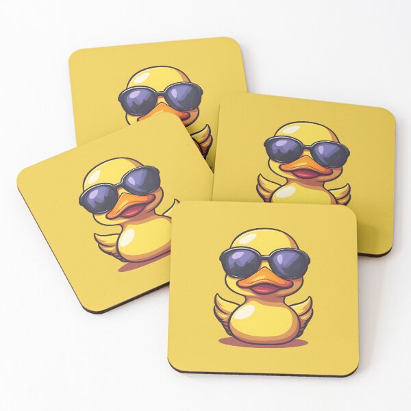 Item preview, rubber duck with sunglasses designed and sold by DerSenat.