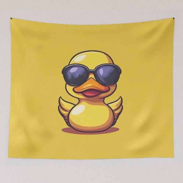 Item preview, rubber duck with sunglasses designed and sold by DerSenat.
