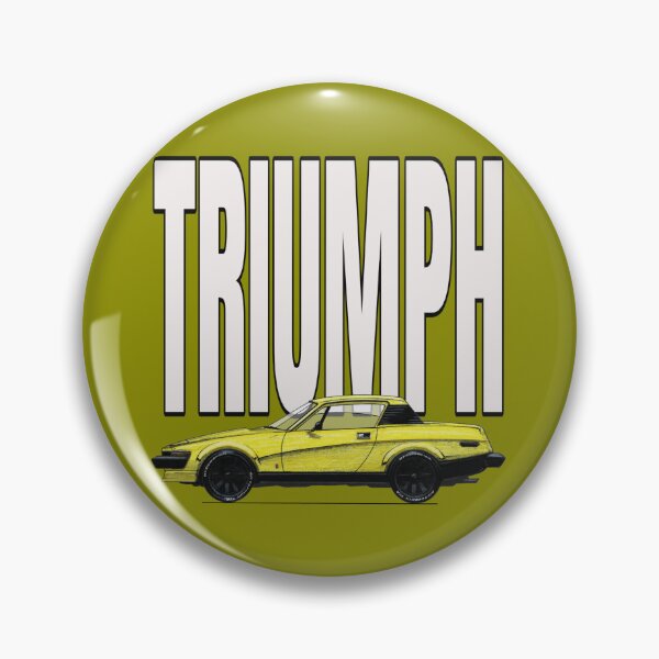 Item preview, Geo3Doodles Yellow Triumph TR7 Doodle designed and sold by Geo3doodles.