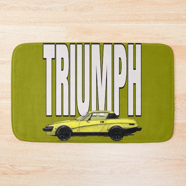Item preview, Geo3Doodles Yellow Triumph TR7 Doodle designed and sold by Geo3doodles.