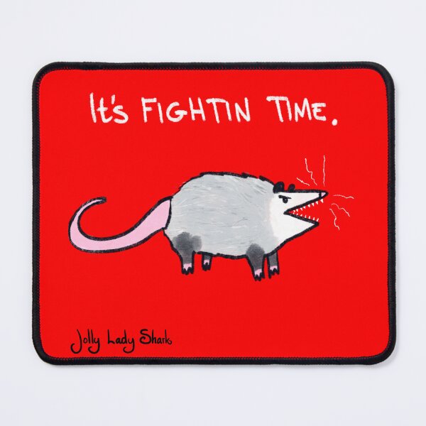 Item preview, 'It's Fightin Time'- Pencil lines designed and sold by Jolly Lady Shark.