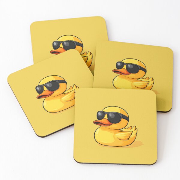 Item preview, rubber duck with sunglasses designed and sold by DerSenat.