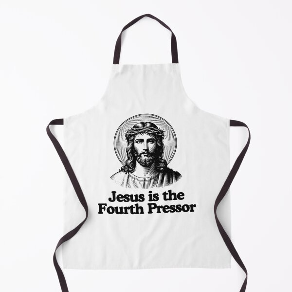 Item preview, Jesus is the Fourth Pressor | Nurse Medical Die Cut Vinyl Sticker designed and sold by Fresh Clothes.