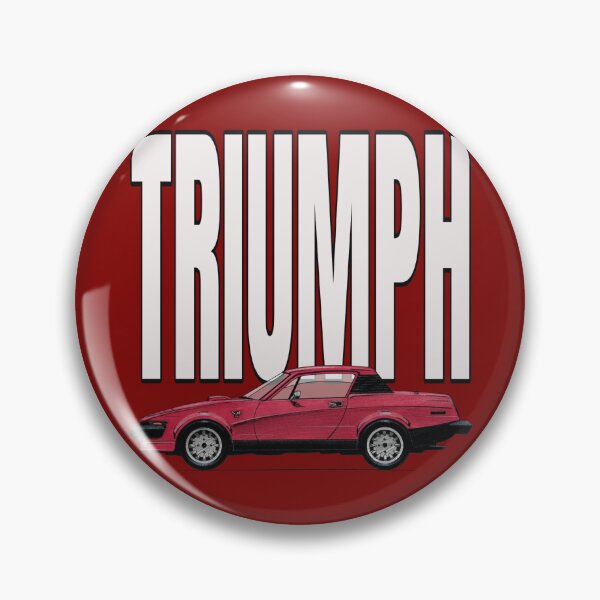 Item preview, Geo3Doodles Red Triumph TR7 Doodle designed and sold by Geo3doodles.