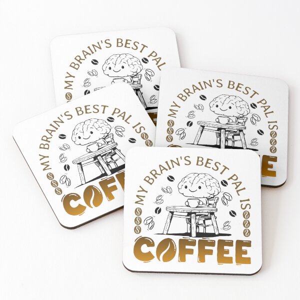 Item preview, Coffee Brain Pal designed and sold by HarmonyCreation.