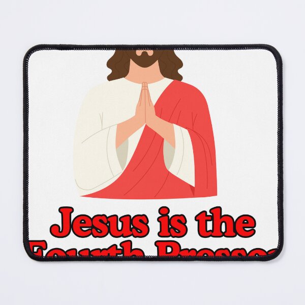 Item preview, Jesus is the Fourth Pressor | Nurse Medical Die Cut Vinyl Sticker designed and sold by Fresh Clothes.