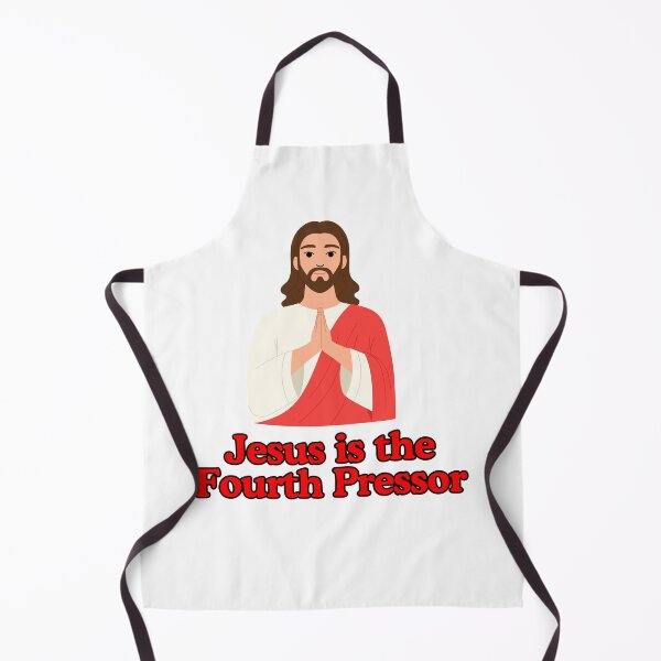 Item preview, Jesus is the Fourth Pressor | Nurse Medical Die Cut Vinyl Sticker designed and sold by Fresh Clothes.