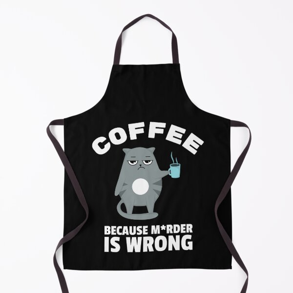 Item preview, Coffee, because murder is wrong Dark designed and sold by Azurion.