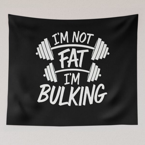 Item preview, I'm Not Fat I'm Bulking designed and sold by ZAIKY DREAMS.