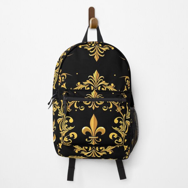 Item preview, Fleur-de-lis ornament Black and Gold designed and sold by svarupa.