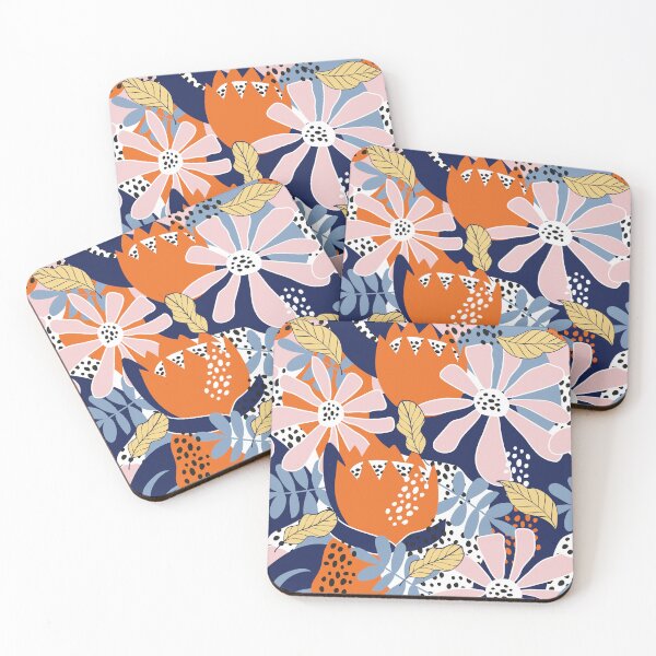 Item preview, Beautiful flowers seamless pattern designed and sold by AddyTae.