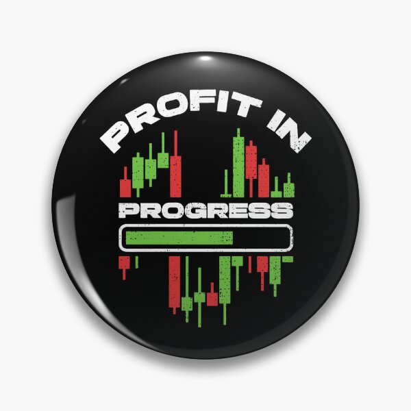 Artikelvorschau, Profit In Progress Crypto Trader - Liebhaber des Kryptowährungshandels entworfen und verkauft von venomousvector.