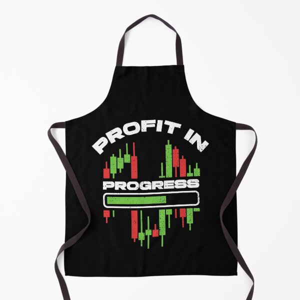Item preview, Profit In Progress Crypto Trader - Cryptocurrency Trading Lover designed and sold by venomousvector.