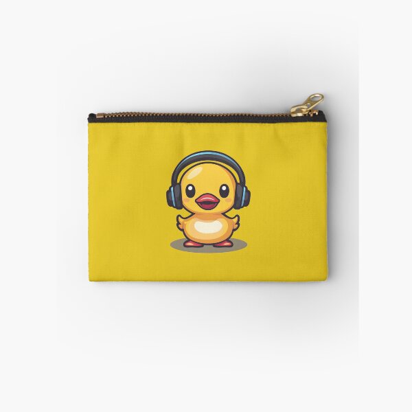 Item preview, rubber duck with headphones designed and sold by DerSenat.