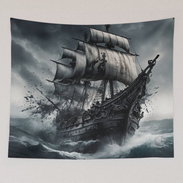 Item preview, Stormbound Pirate Ship - Epic Sea Adventure designed and sold by photoparadise22.