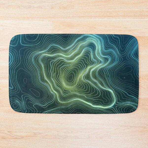 Item preview, Abstract outline topographic contour designed and sold by Giuseppe Cammino.