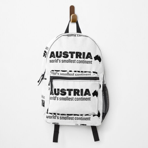 Item preview, Funny Australia/AUSTRIA World's Smallest Continent designed and sold by MargLandmeter.