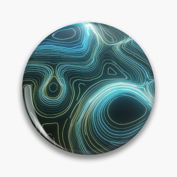 Item preview, Abstract outline topographic contour designed and sold by Giuseppe Cammino.