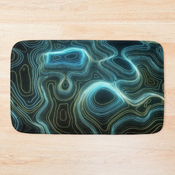 Item preview, Abstract outline topographic contour designed and sold by Giuseppe Cammino.