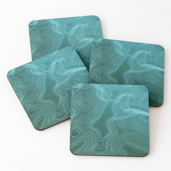 Item preview, Abstract outline topographic contour designed and sold by Giuseppe Cammino.