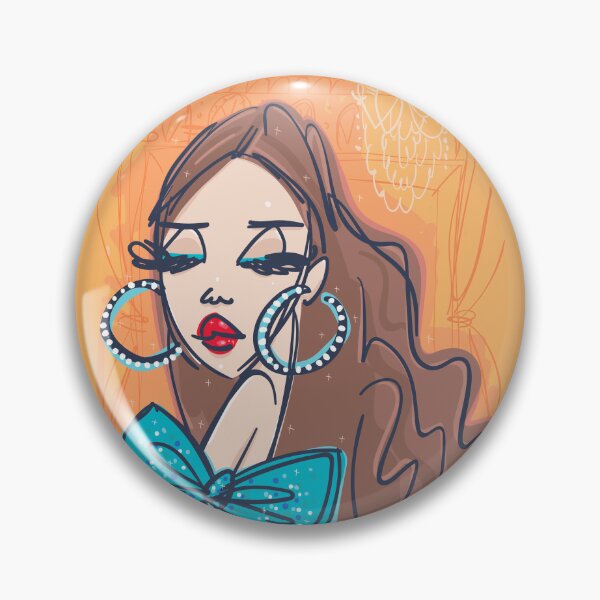 Item preview, Diva Queen with a Blue Bow designed and sold by MarinaBH.