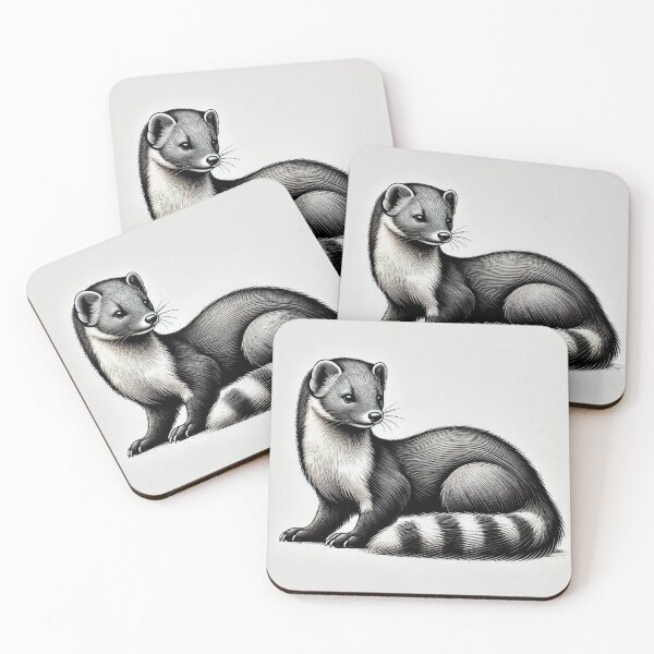 Item preview, Realistic Kuna Illustration designed and sold by M1las.