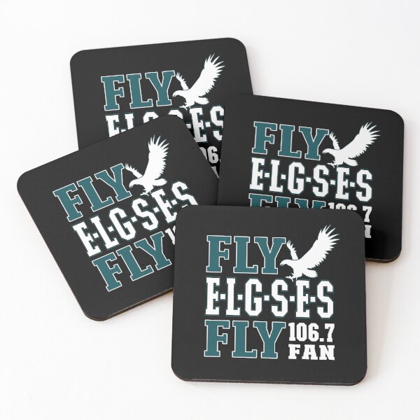 Item preview, Fly Elgses Fly - 106.7 Fan Design  designed and sold by Prints-N-Tees.