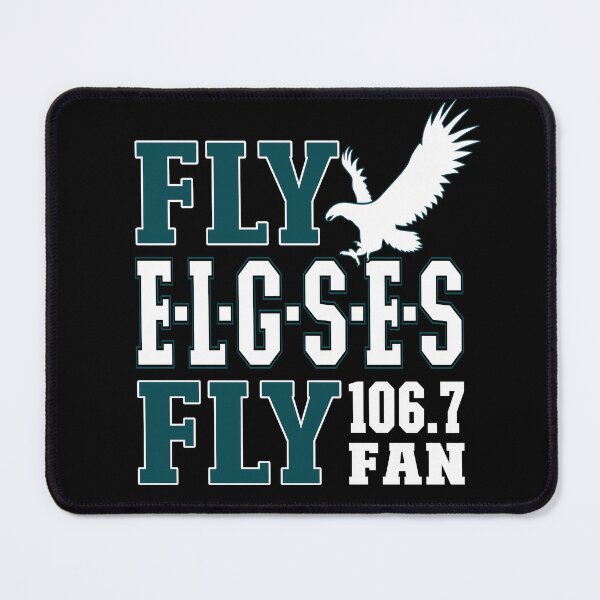 Item preview, Fly Elgses Fly - 106.7 Fan Design  designed and sold by Prints-N-Tees.