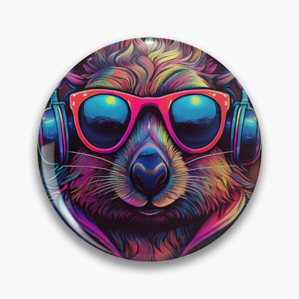 Item preview, Quokka in headphones and shades graffiti style  designed and sold by Boxing Kangaroo Retail Company.