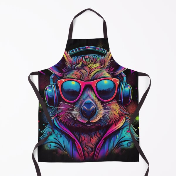 Item preview, Quokka in headphones and shades graffiti style designed and sold by Boxing Kangaroo Retail Company.