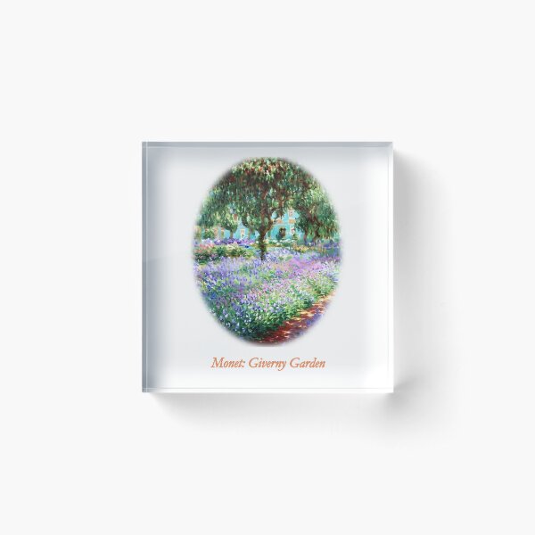 Aperçu de l'œuvre Jardin de Giverny - Une représentation vivante du sanctuaire en fleurs (chemises) créée et vendue par artdesignsnow.