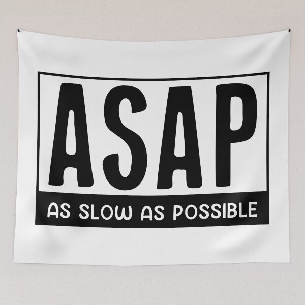 Item preview, As Slow As Possible designed and sold by TheArtism.