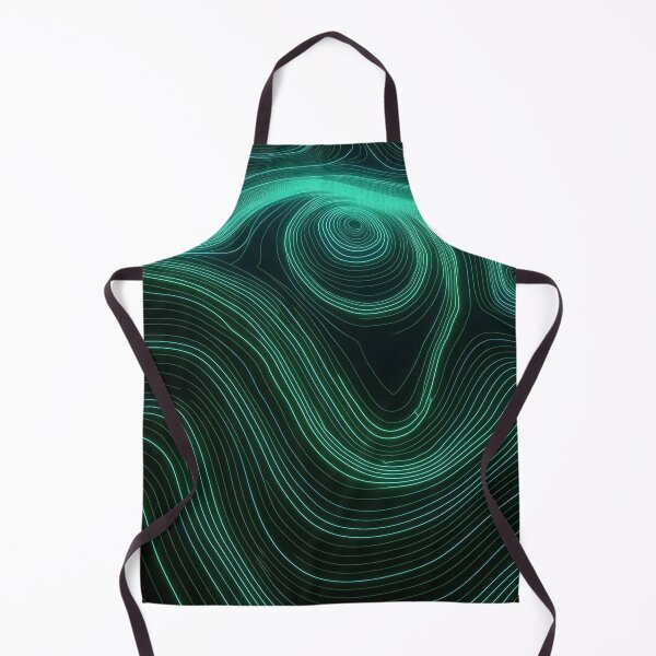 Item preview, Abstract outline topographic contour designed and sold by Giuseppe Cammino.
