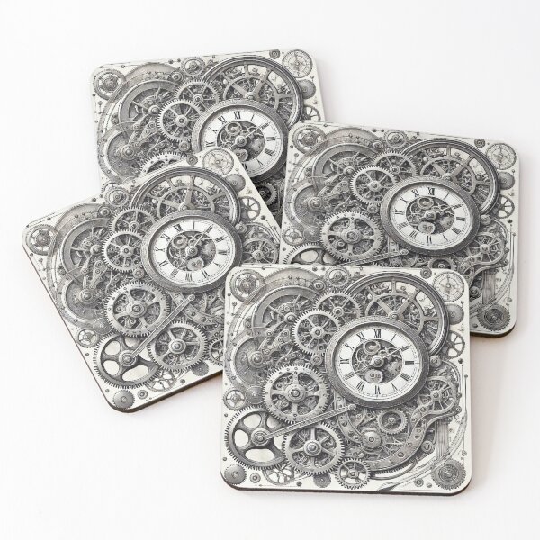 Item preview, Artistic Mechanical Gears Design designed and sold by M1las.
