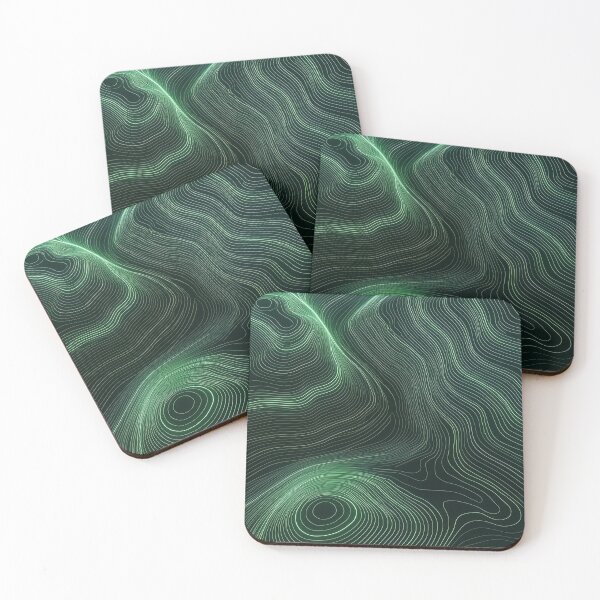 Item preview, Abstract outline topographic contour designed and sold by Giuseppe Cammino.