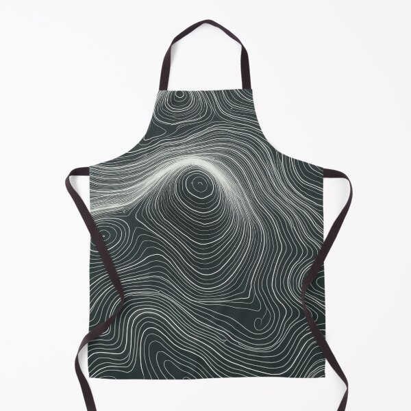 Item preview, Abstract outline topographic contour designed and sold by Giuseppe Cammino.