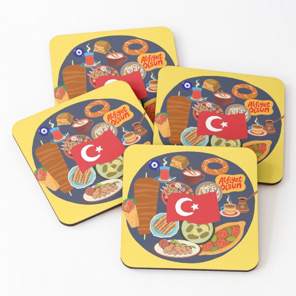 Item preview, Turkish food designed and sold by AnulaArt.