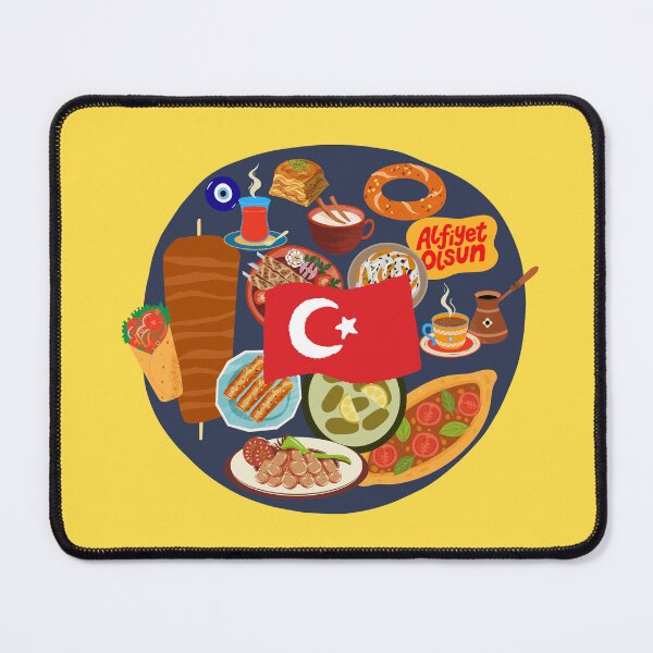 Item preview, Turkish food designed and sold by AnulaArt.