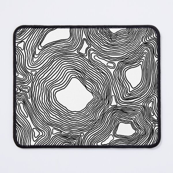 Item preview, Topographic Flow: Organic Line Layers designed and sold by byemalin.