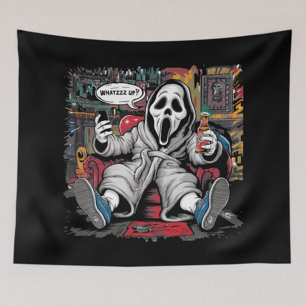 Item preview, Ghostface Whazzzzup! designed and sold by FanaticB.