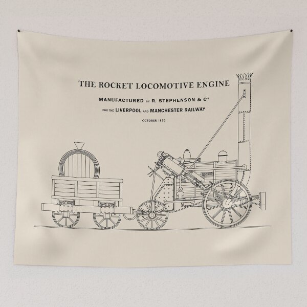 Item preview, Stephensons Rocket designed and sold by rogue-design.